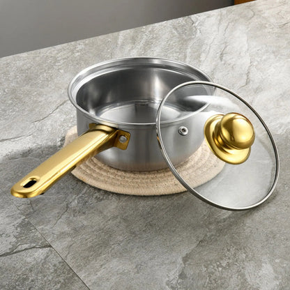 Set de 6 Ollas CoockWare Acero Inoxidable