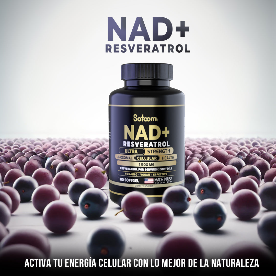 Resveratrol NAD+ Satomi 100 Capsulas