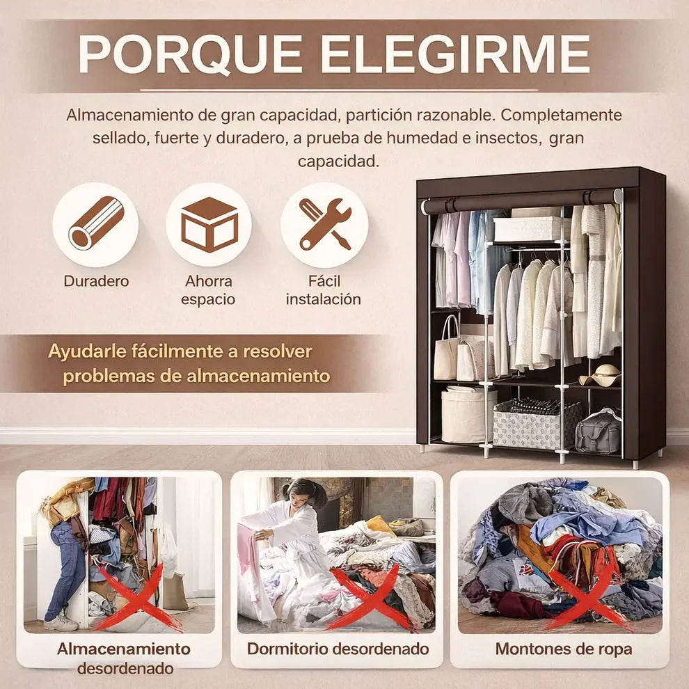 MaxCloset™ Closet Plegable Multiuso