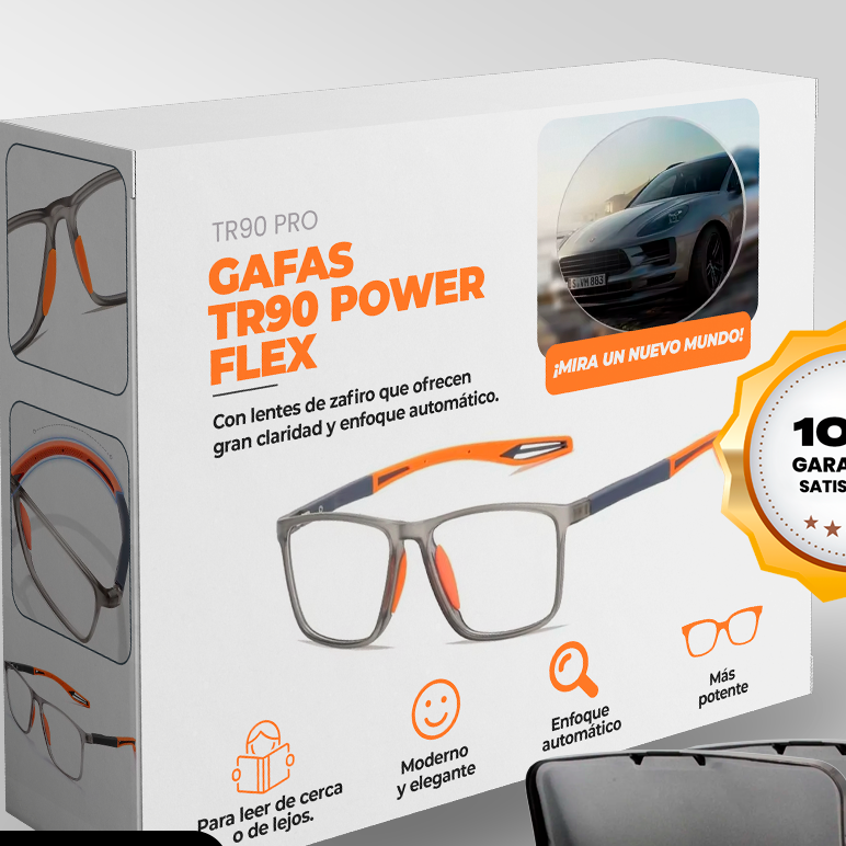 Gafas TR90 PowerFlex®  +1 Estuche de Regalo! 🔥
