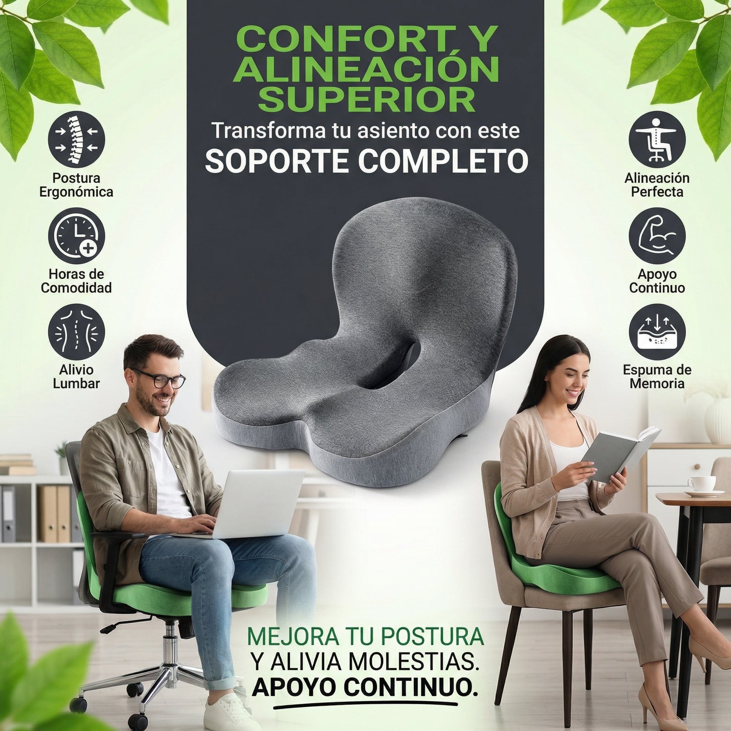 Cojin Ergonomico ErgoFlex