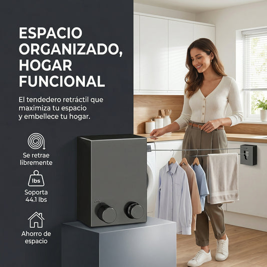 Tendedero Retractil Premium