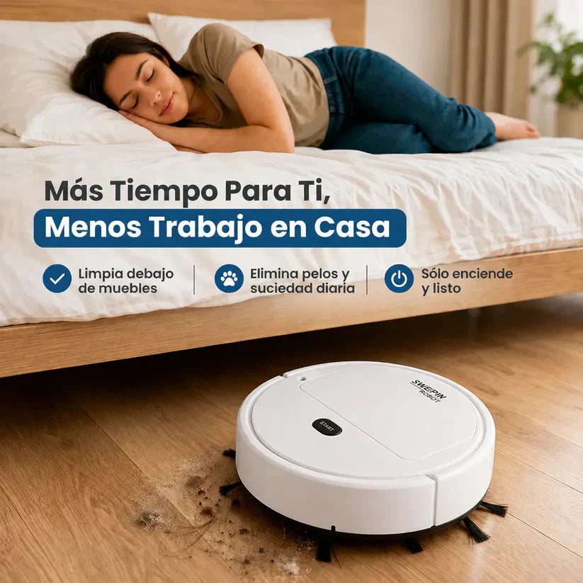 MaxCloset™ Closet Multiuso + MaxClean 3 en 1 Robot Aspirador
