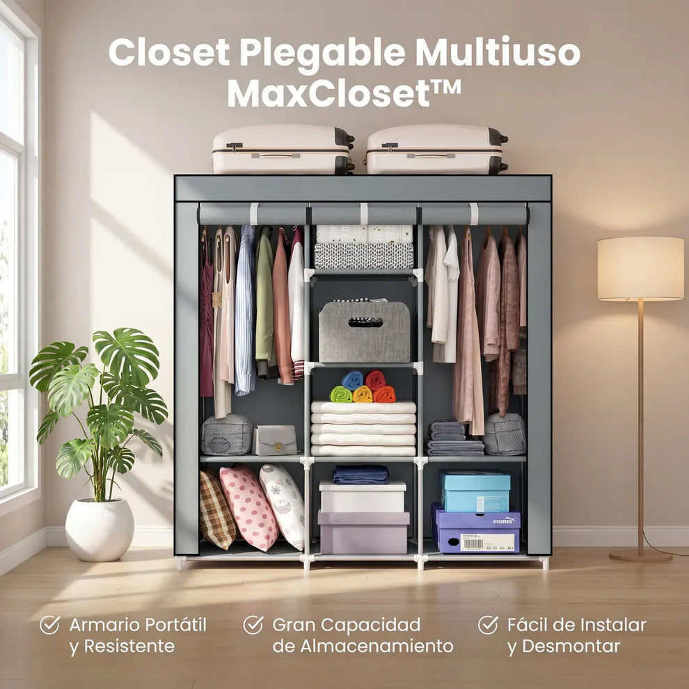 MaxCloset™ Closet Plegable Multiuso
