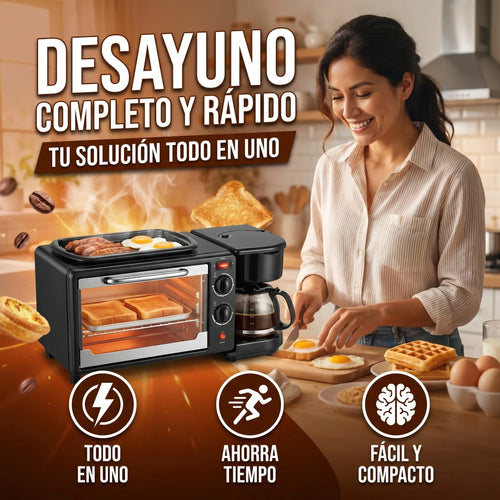 Breakfast Pro: Desayunador 3 en 1