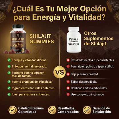 Shilajit Gummies del Himalaya