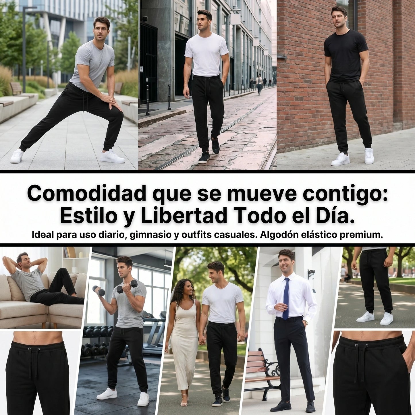 Jogger Premium 100% Algodon