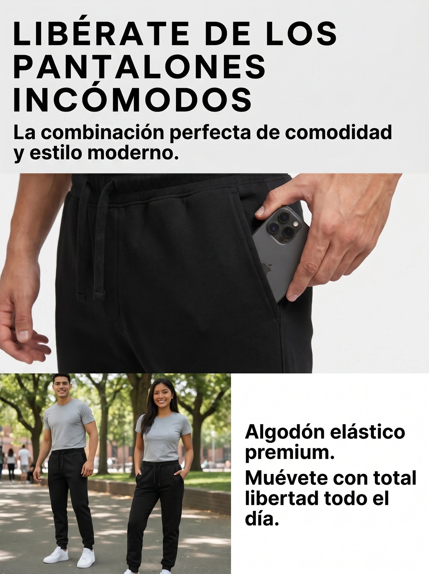 Jogger Premium 100% Algodon