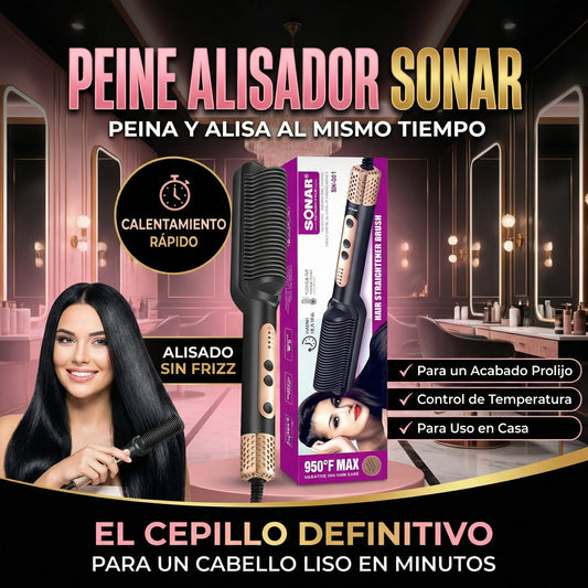 BrushPro Peine Alisador Sonar