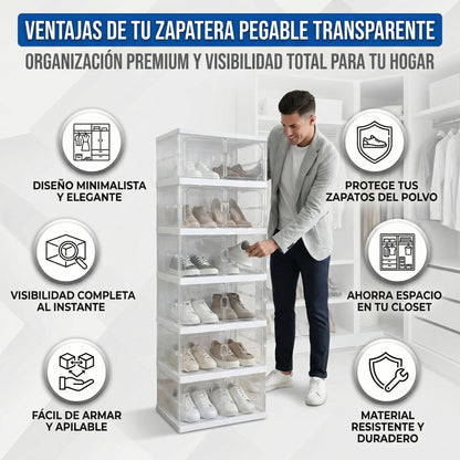 ShoesMax Zapatera de 6 Niveles