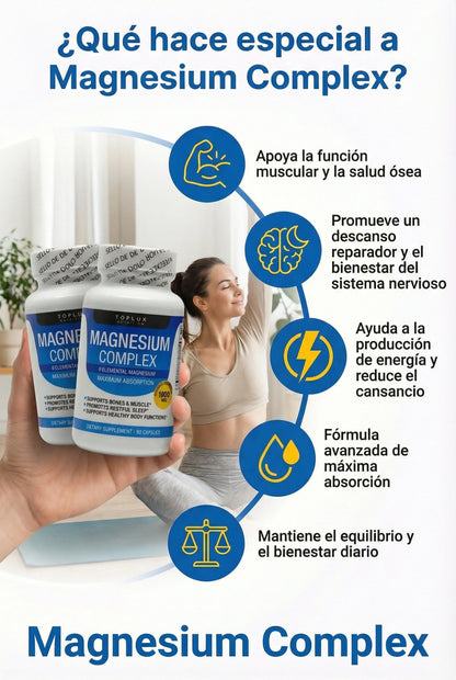 Magnesium Complex Aprovecha la Promocion 2x1🎁