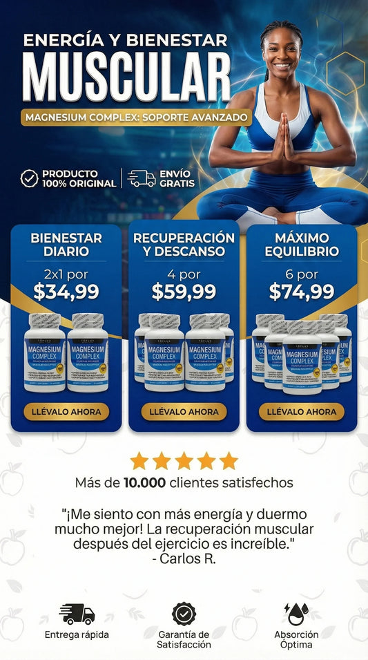 Magnesium Complex Aprovecha la Promocion 2x1🎁
