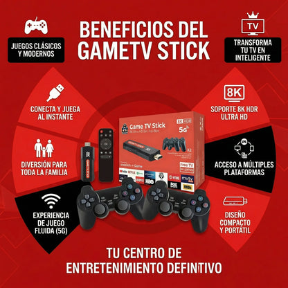 Game TV Stick: Smart TV y Consola