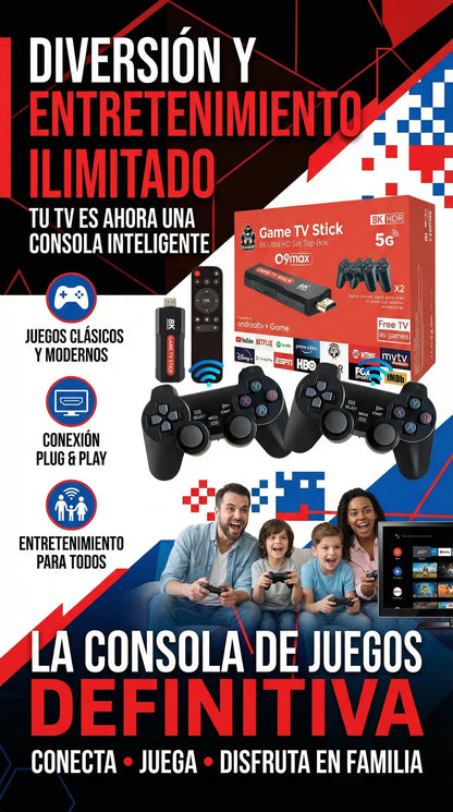 Game TV Stick: Smart TV y Consola