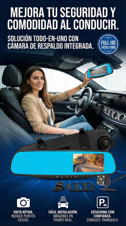 Espejo Retrovisor con Camara