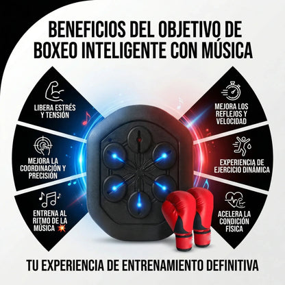 Boxing Target Maquina de Boxeo con Musica