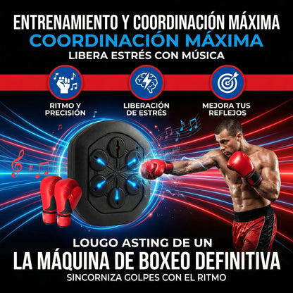 Boxing Target Maquina de Boxeo con Musica