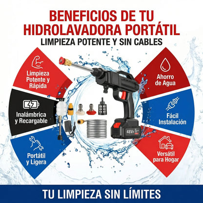 Hidrolavadora Inalambrica de Alta Presion
