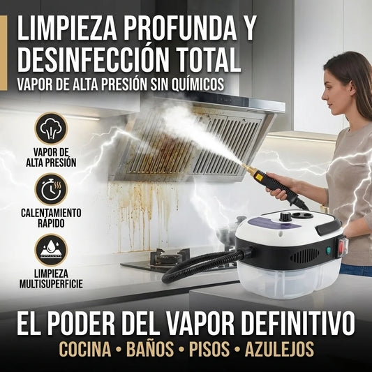 Maquina Limpiadora a Vapor